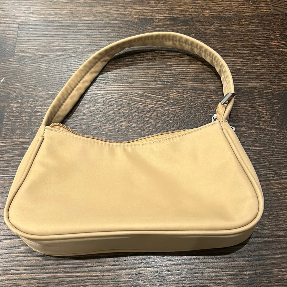 tan bag